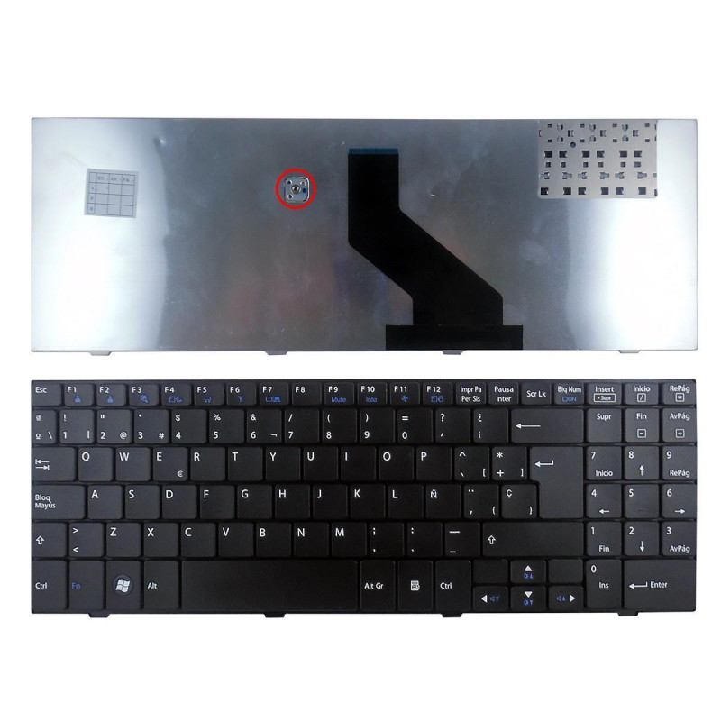 TECLADO POUR ORDINATEUR PORTABLE LG A505