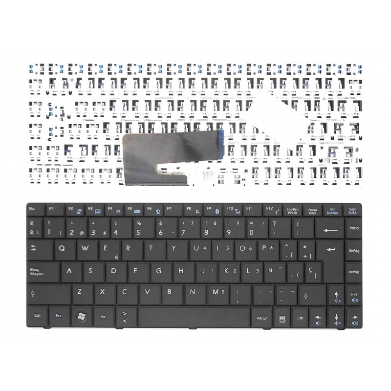 TECLADO POUR PORTABLE MSI x340 MS-6837D V103522AK1 S1N-1EES2C1-SA0