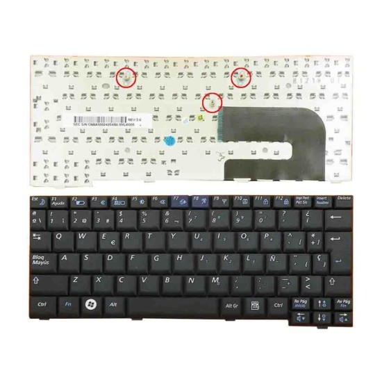 TECLIER POUR ORDINATEUR PORTABLE SAMSUNG NC10 CNBA5902420XBIL995J