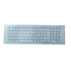 TECLIER POUR PORTABLE SONY VAIO VPC-EJ SERIES AVEC CADRE BLANC