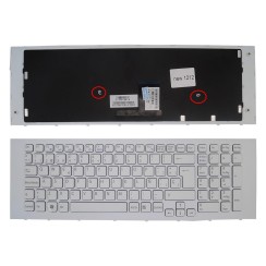 TECLIER POUR PORTABLE SONY VAIO VPC-EJ SERIES AVEC CADRE BLANC
