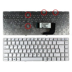 TECLIER POUR PORTABLE SONY VGN-NW SERIES 148738061 BLANC