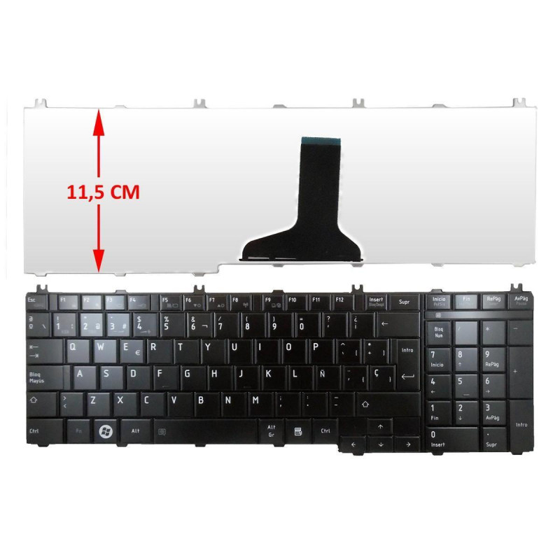 TECLIER POUR PORTABLE TOSHIBA SATELLITE C650 C660