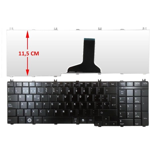 TECLIER POUR PORTABLE TOSHIBA SATELLITE C650 C660
