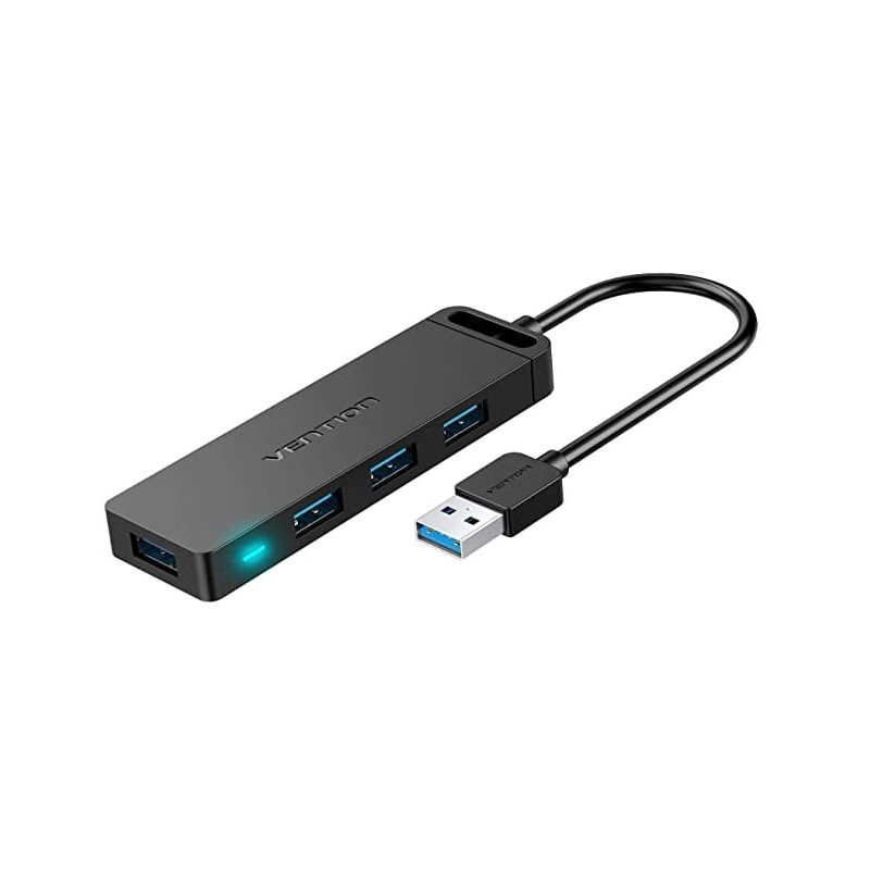 Vention-Hub multi USB 3.0 avec 4 ports compatible avec Lenovo, Xiaomi et MacBook Pro, Neuf