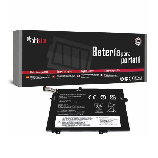 Voltistar Batterie pour Lenovo ThinkPad L480, L580 (4100 mAh) 11.1V