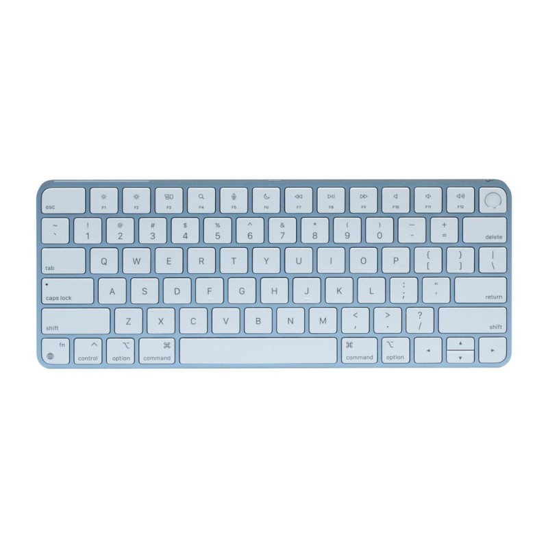 Apple Magic Keyboard A2449 Espagnol (ESP), 2021, Bleu, Touch ID, A+