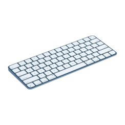 Apple Magic Keyboard A2449 Espagnol (ESP), 2021, Bleu, Touch ID, A+