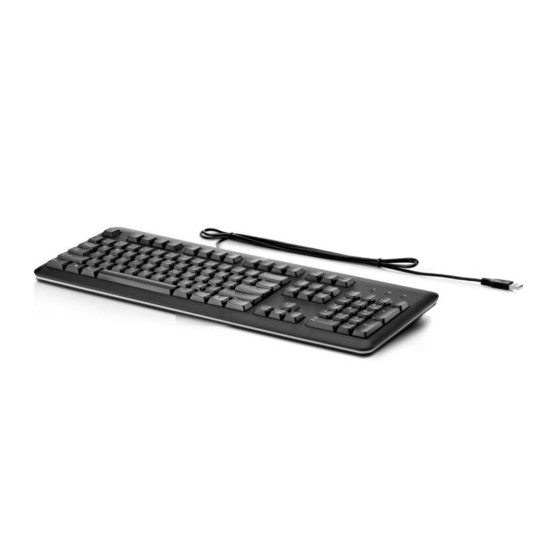 Teclavier HP USB AZERTY Français (QY776AA#ABF), Noir, Km0 Boîte d'origine