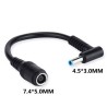 Adaptateur de charge HP Blue Tips 7,4x5,0mm vers 4,5x3,0mm, A+