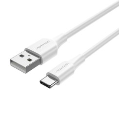 Cable USB 2.0 Vention Type-C vers USB-A 1 m Blanc
