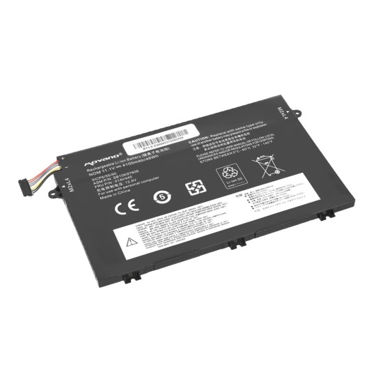Batterie Movano Lenovo ThinkPad E480 E580 | 11.1V 4100mAh