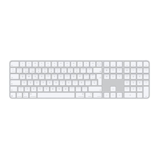 Apple Magic Keyboard numérique A2520 Espagnol (ESP), 2021, Argent, Touch ID, A+