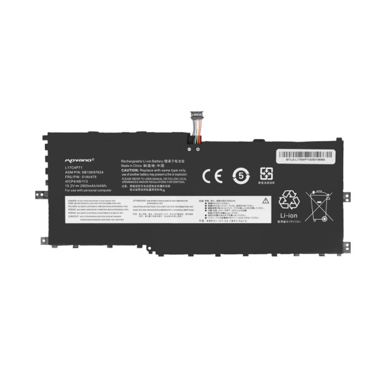 Batterie Movano pour Lenovo ThinkPad X1 Yoga Gen 3 / Yoga
