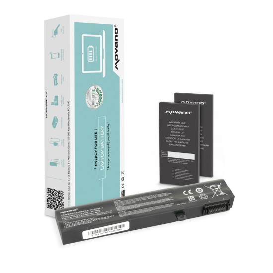 Movano Batterie pour MSI GE72, GL72 / 10.8V (11.1V) 4400 mAh