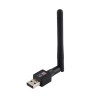 Adaptateur WiFi USB 2.0 300Mbps (2.4GHz) carte réseau sans fil USB 2.0 avec antenne rotative