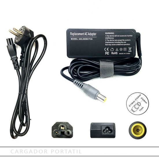 Adaptateur Chargeur Lenovo Thinkpad 90W 20V 4,5A 7.9x5.5mm