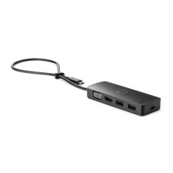Adaptateur HPHub de voyage USB-C G2 (2x USB, 1x HDMI, 1x VGA), Nouveau