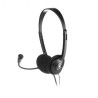Auriculaires NGS MS103 avec microphone, noir