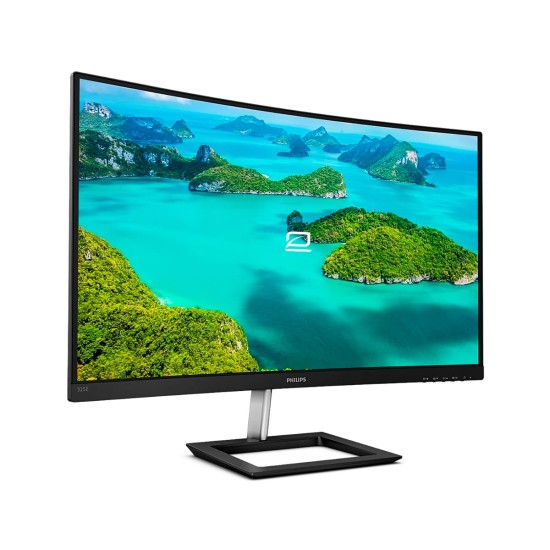 Monitor Philips 325E1C 32″ QHD incurvé · 2560×1440 · Noir