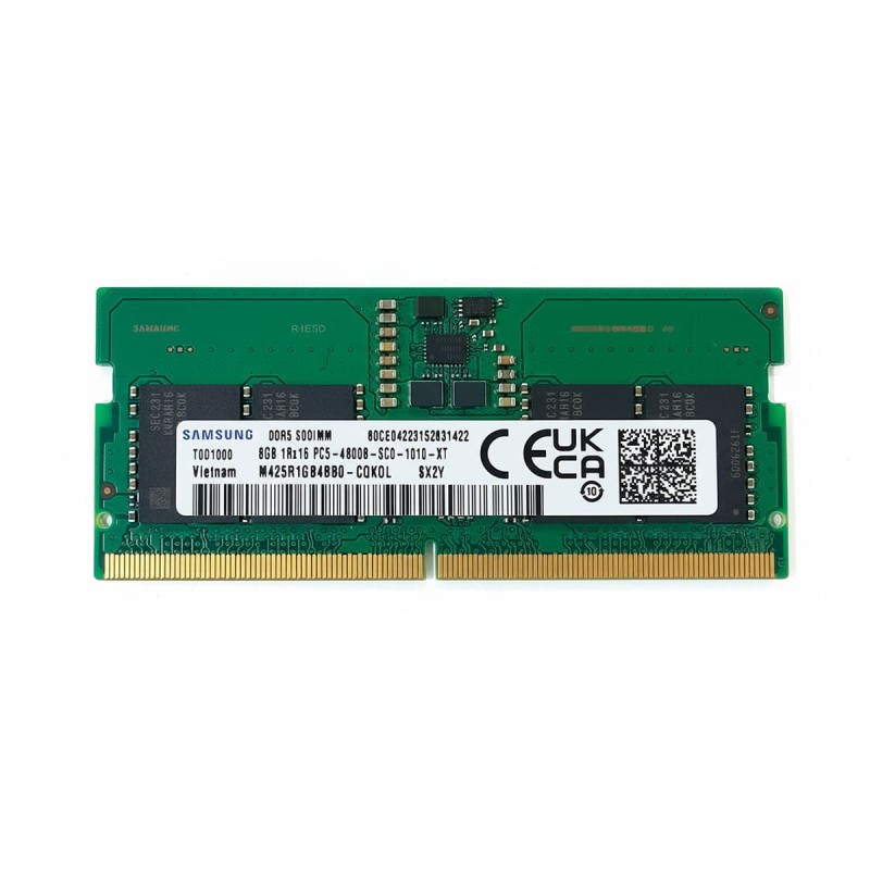 Memoria RAM Samsung 8 Go DDR5 SODIMM 4800 MHz