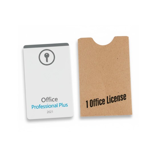 Microsoft Office Professionnel Plus 2021 | Carte d’activation