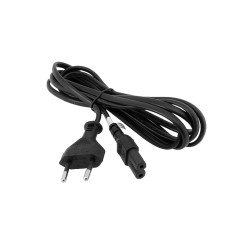 Cable d’alimentation Movano 2 broches UE 120 cm – Haute qualité
