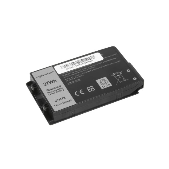 Movano BT/DE-7220 batterie pour Dell Latitude Rugged Extreme 7202 et 7212 · 27Wh