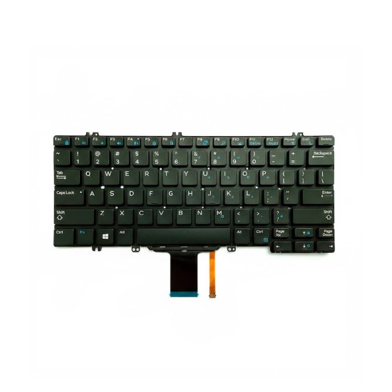 Teclado Dell Latitude 5280/5290/7390 2-in-1 avec rétroéclairage | Neuf