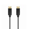 Aisens Câble DisplayPort V1.2 CCS 4K@60Hz DP/M-DP/M 1.5m Noir