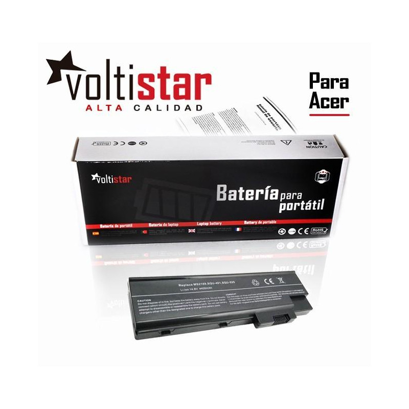 Batterie pour Acer BT.T5007.001, BT.T5007.002 4UR18650F-1-QC192 MS2169 SQU-401