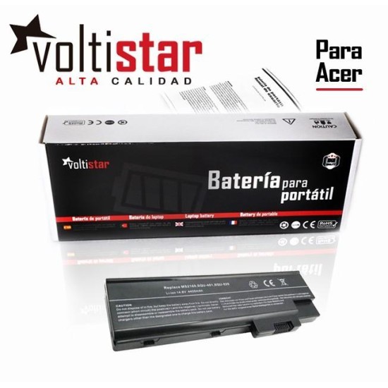 Batterie pour Acer BT.T5007.001, BT.T5007.002 4UR18650F-1-QC192 MS2169 SQU-401