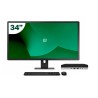 Pack HP 800 G5 Mini i5 9500T 8GB SSD 256GB + écran LCD 34" + clavier et souris sans fil + WiFi