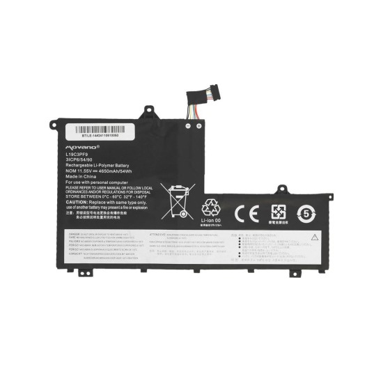 Movano Batterie pour Lenovo ThinkBook 14 ITL, 15 ITL