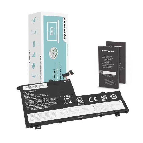Movano Batterie pour Lenovo ThinkBook 14 ITL, 15 ITL