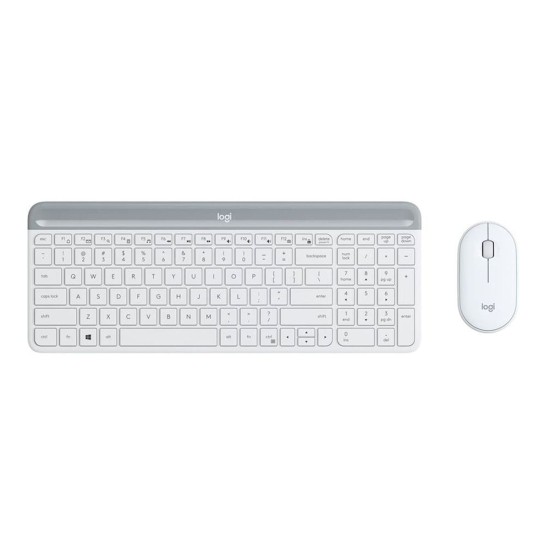 Logitech MK470 Sans Fil Clavier et Souris Blanc