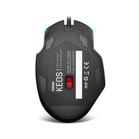 Souris Krom Keos Gaming RGB 6400 DPI