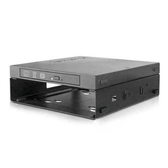 Lenovo Support de montage VESA Tiny ThinkCentre + lecteur DVD, noir, A+