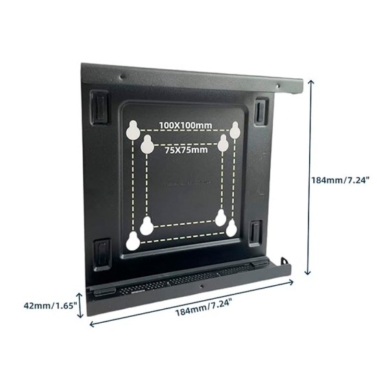 Lenovo Support VESA Tiny ThinkCentre, noir, A+