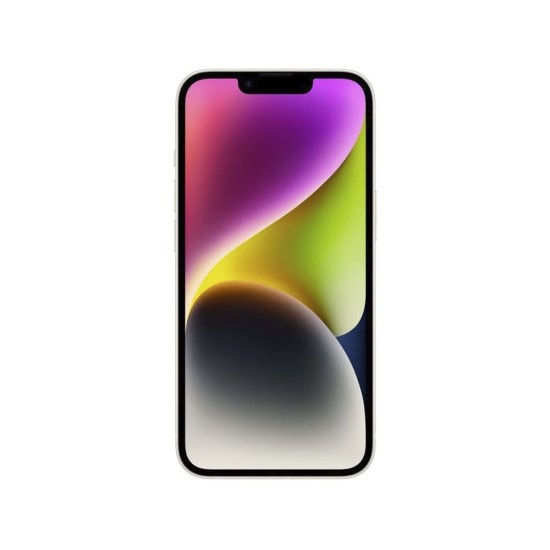 Apple iPhone 14 128Go Blanc Stellaire - Puissant, OLED et 5G