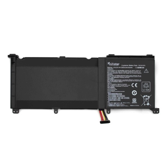 Batterie pour ordinateur portable ASUS G501JW G501VW ZENBOOK UX501J UX501JW C41N1416