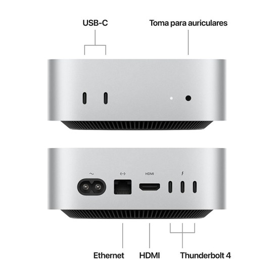 Apple Mac Mini M4 | 10 cœurs · 16 Go · SSD 256 Go