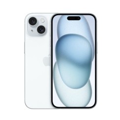 Apple iPhone 15 256GB Bleu · Smartphone 5G · Apple A16 Bionic