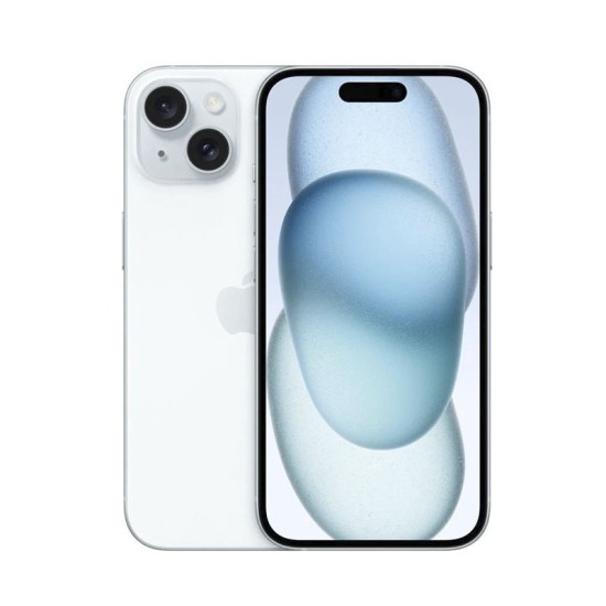 Apple iPhone 15 256GB Bleu · Smartphone 5G · Apple A16 Bionic