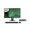 Pack HP 600 G5 Mini i7 9700T 16GB SSD 512GB + écran LCD 23" + clavier et souris sans fil + WiFi