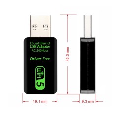 Adaptateur USB WiFi AC1300 Dual Band · 5 GHz Haute Vitesse