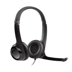 Logitech H390 USB avec microphone noir · Casque premium