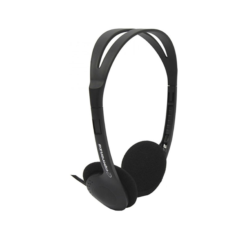 Esperanza EH119 Noir · Casque stéréo avec microphone