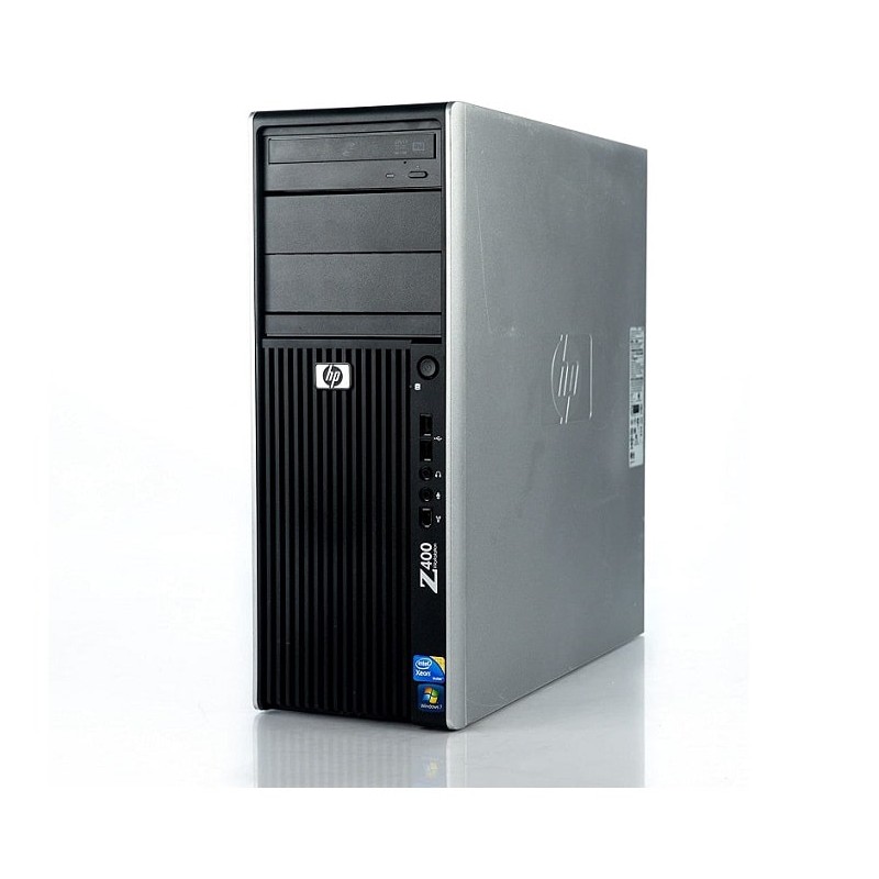 HP Station de travail Z400 MT Xeon W3520 · Quadro FX 1800 · SSD