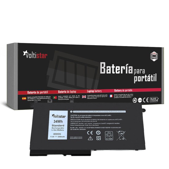 Batterie pour ordinateur portable DELL LATITUDE 5280 5480 5580 3DDDG